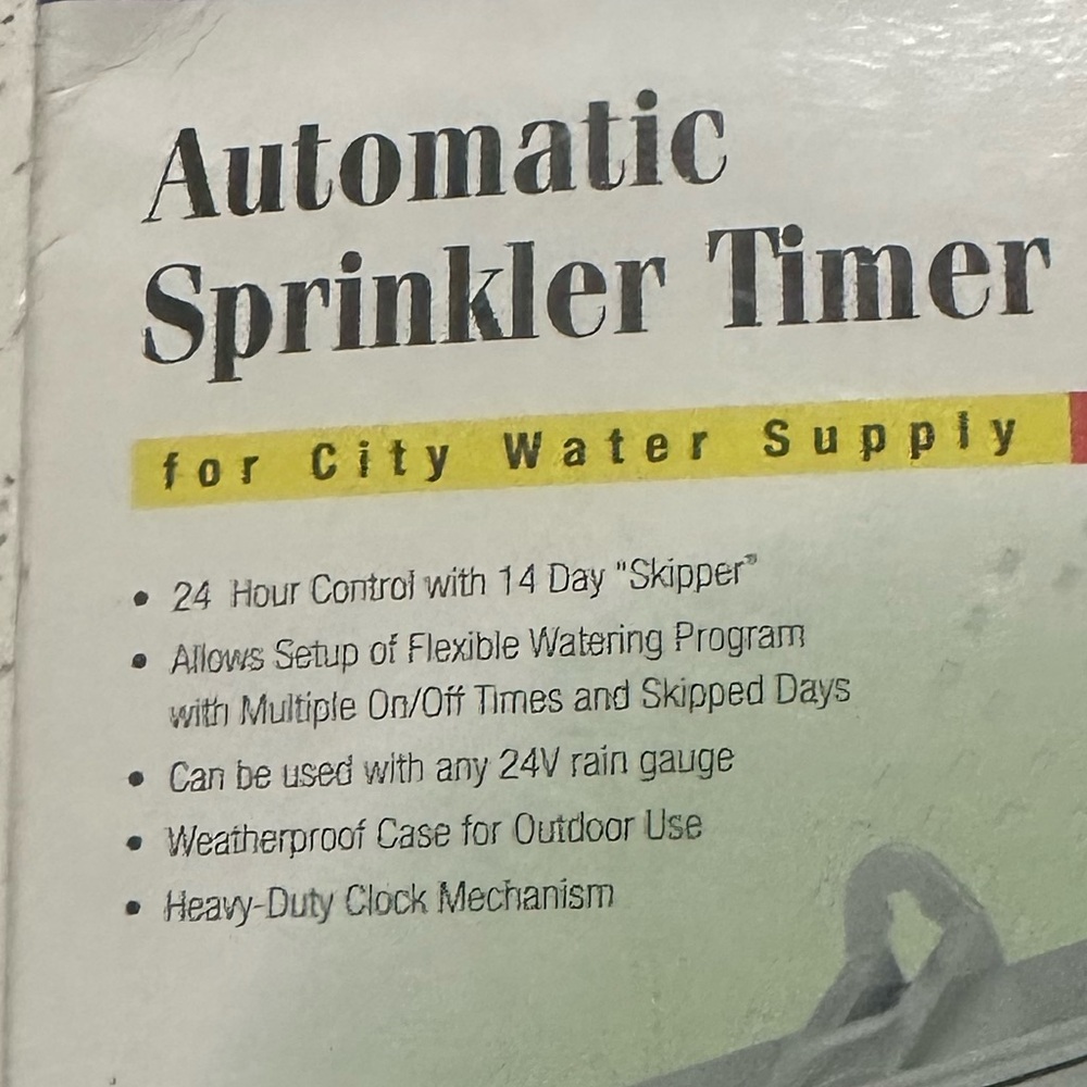 Automatic Sprinkler Timer - Gray - Picture 8 of 8